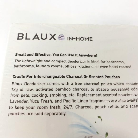 Blaux In Home Plug In Charcoal Air Filter Deodorizer Nightlight - Picture 4 of 10